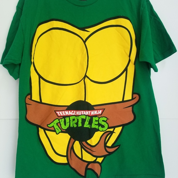 Teenage mutant ninja turtle shirt size large green - Picture 4 of 4